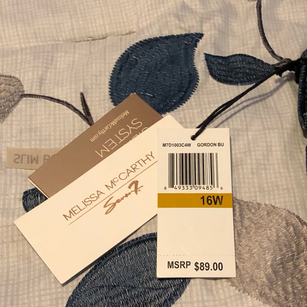 Never worn Melissa McCarthy jeans size 16